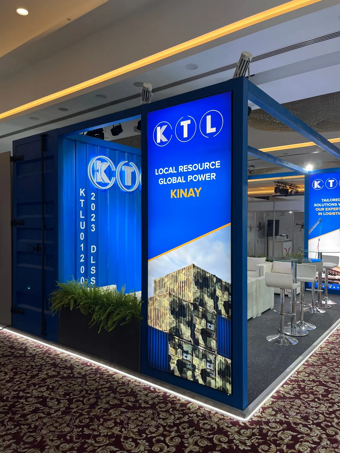 Kınay Lojistik stand, Askeri Lojistik ve Destek Zirvesi 2023, photo 3