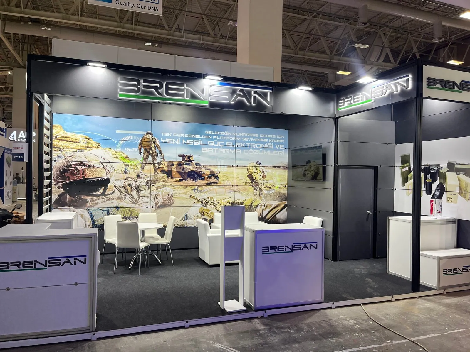 Brensan Savunma stand, IDEF 2023