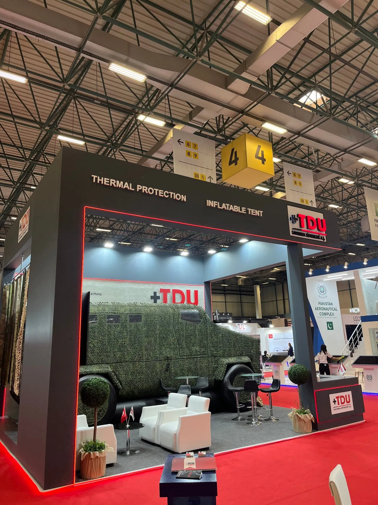 TDU Savunma stand, IDEF 2023