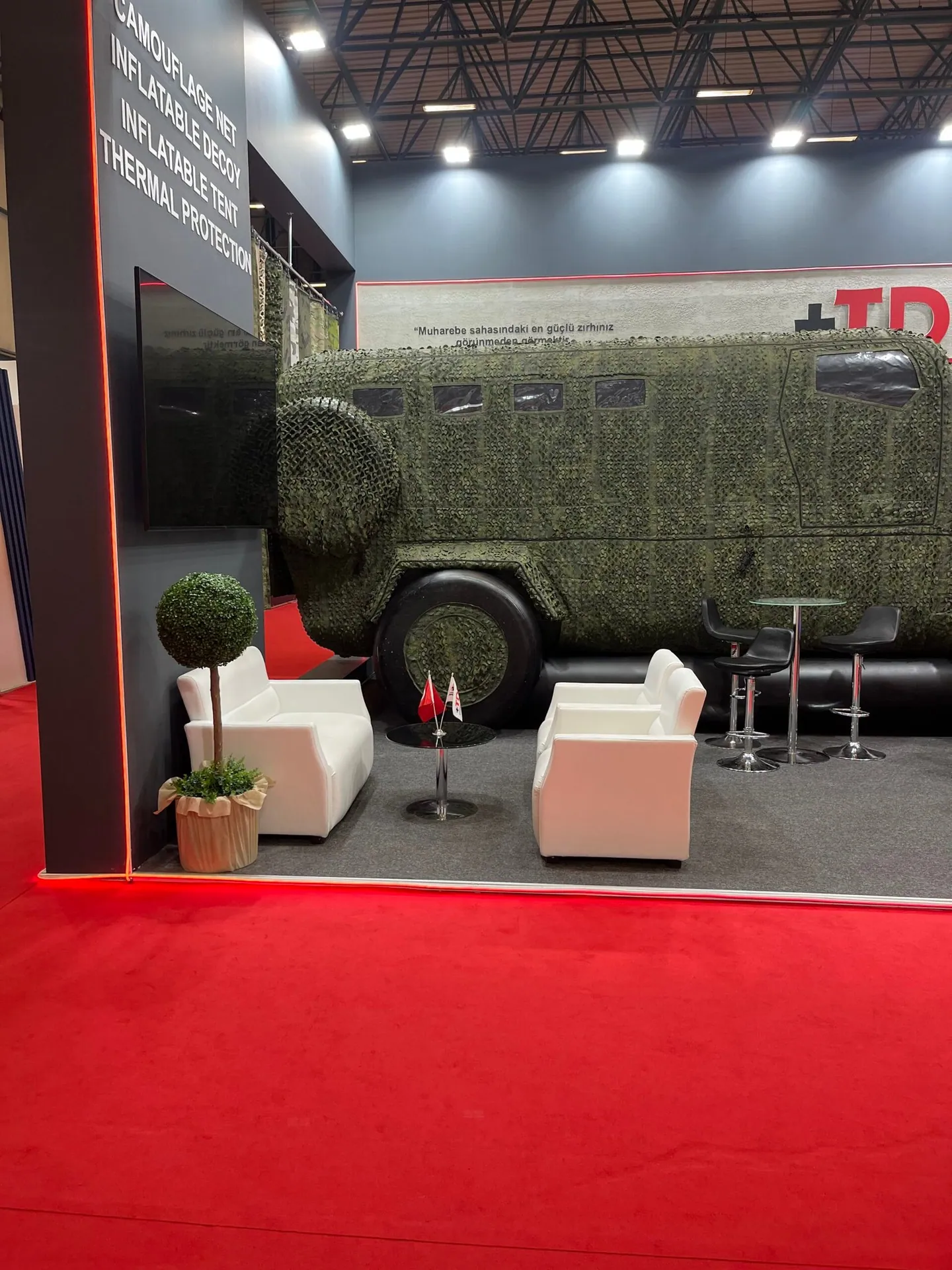 TDU Savunma stand, IDEF 2023, photo 2