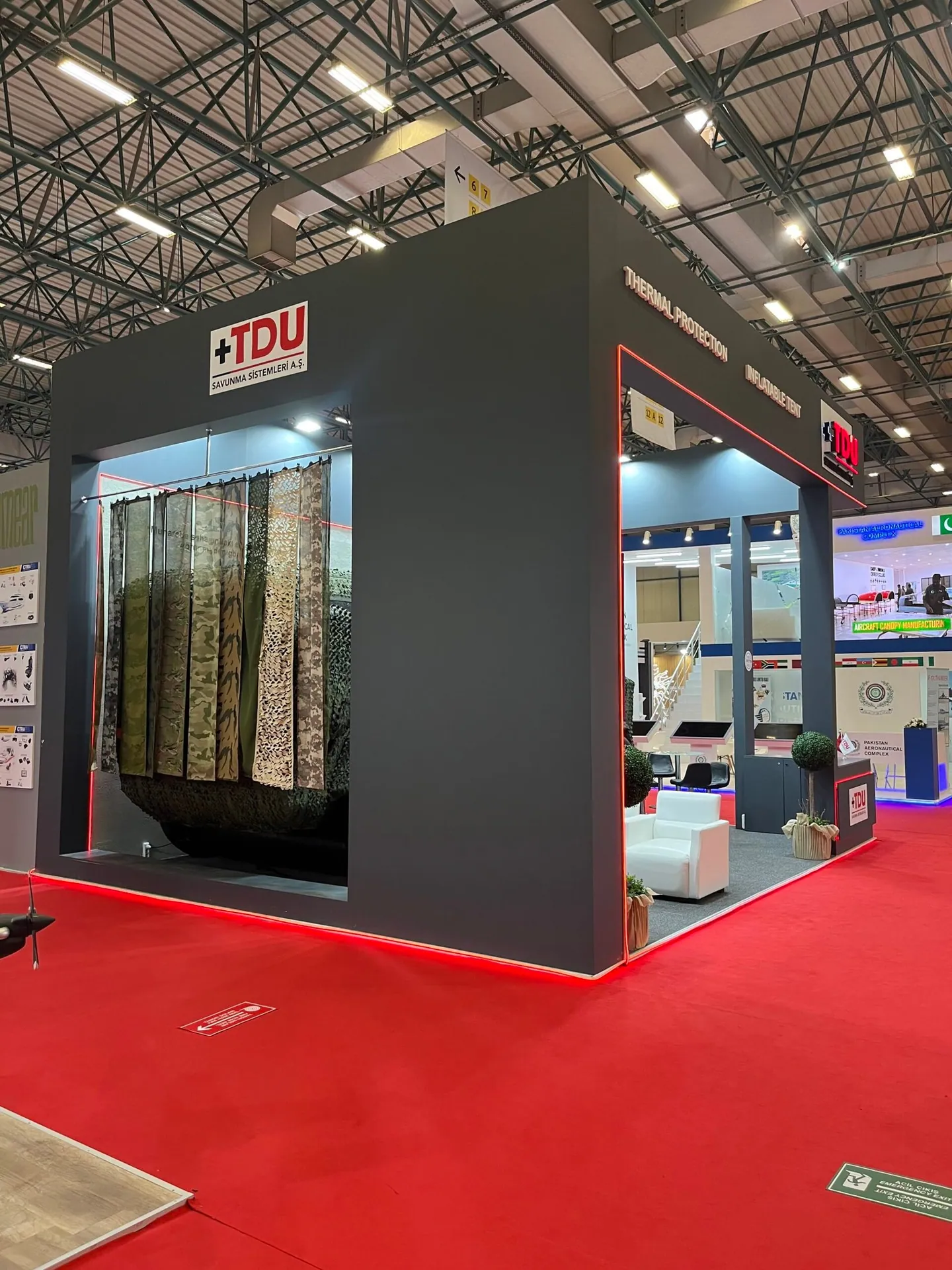 TDU Savunma stand, IDEF 2023, photo 3