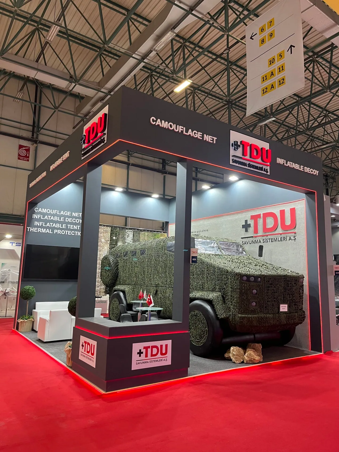 TDU Savunma stand, IDEF 2023, photo 4