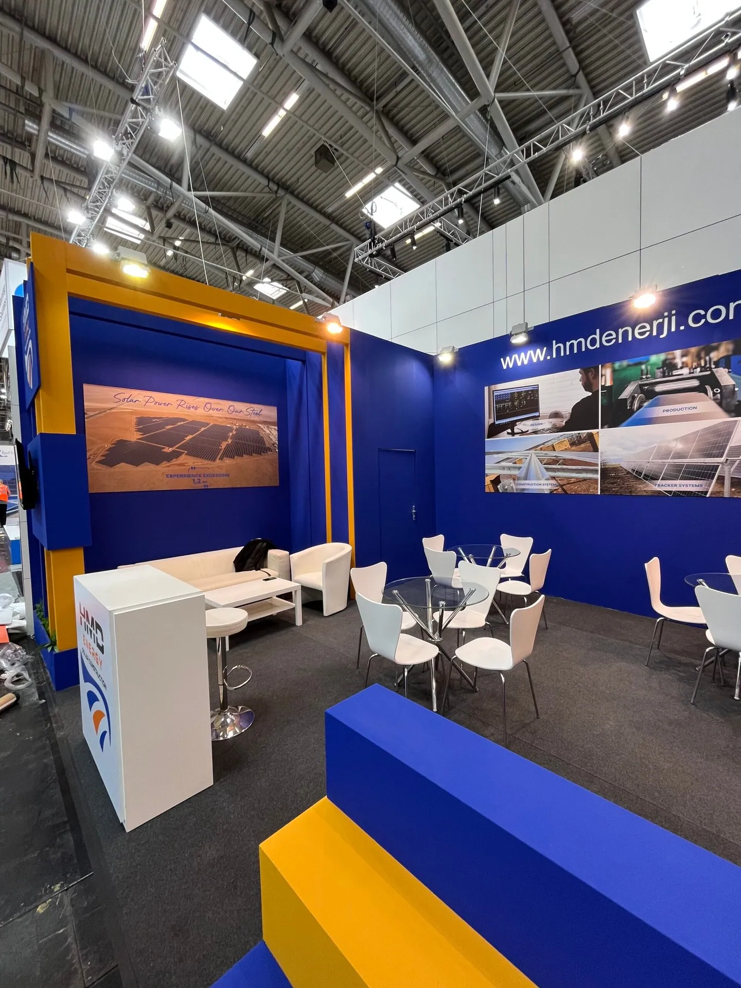 HMD Energy stand, Intersolar 2023