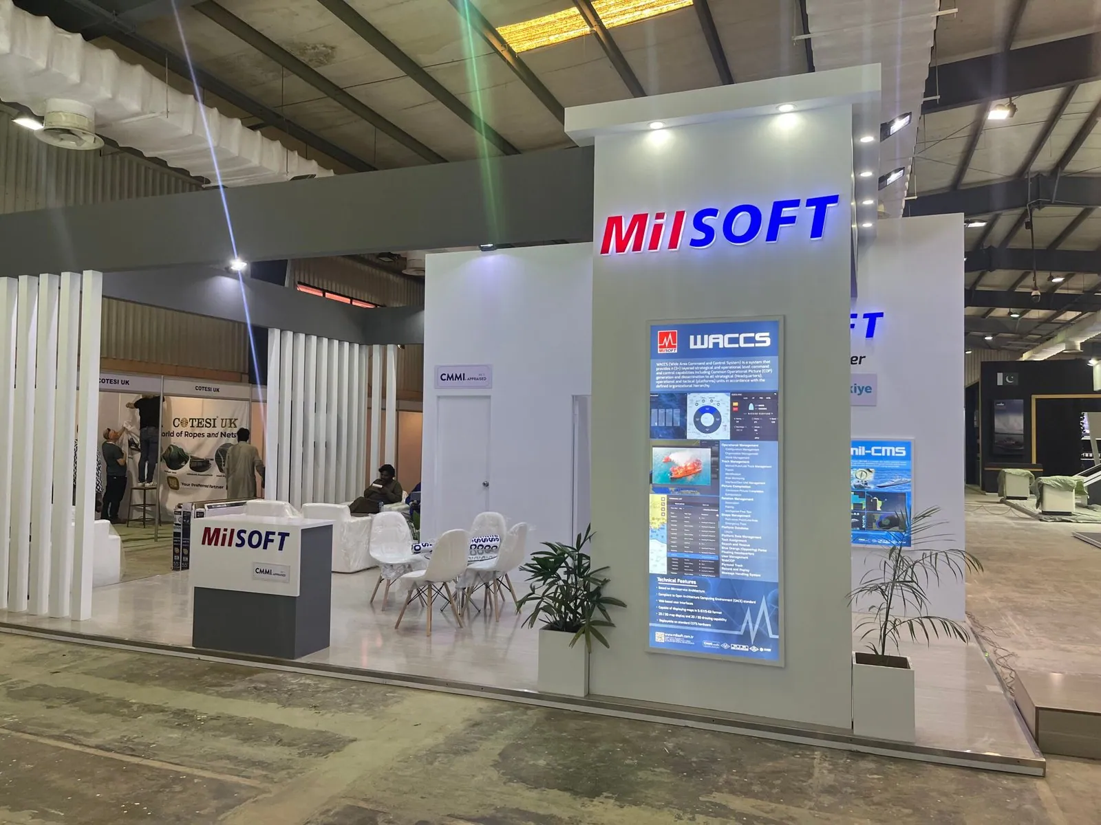 MilSOFT stand, PIMEC 2023
