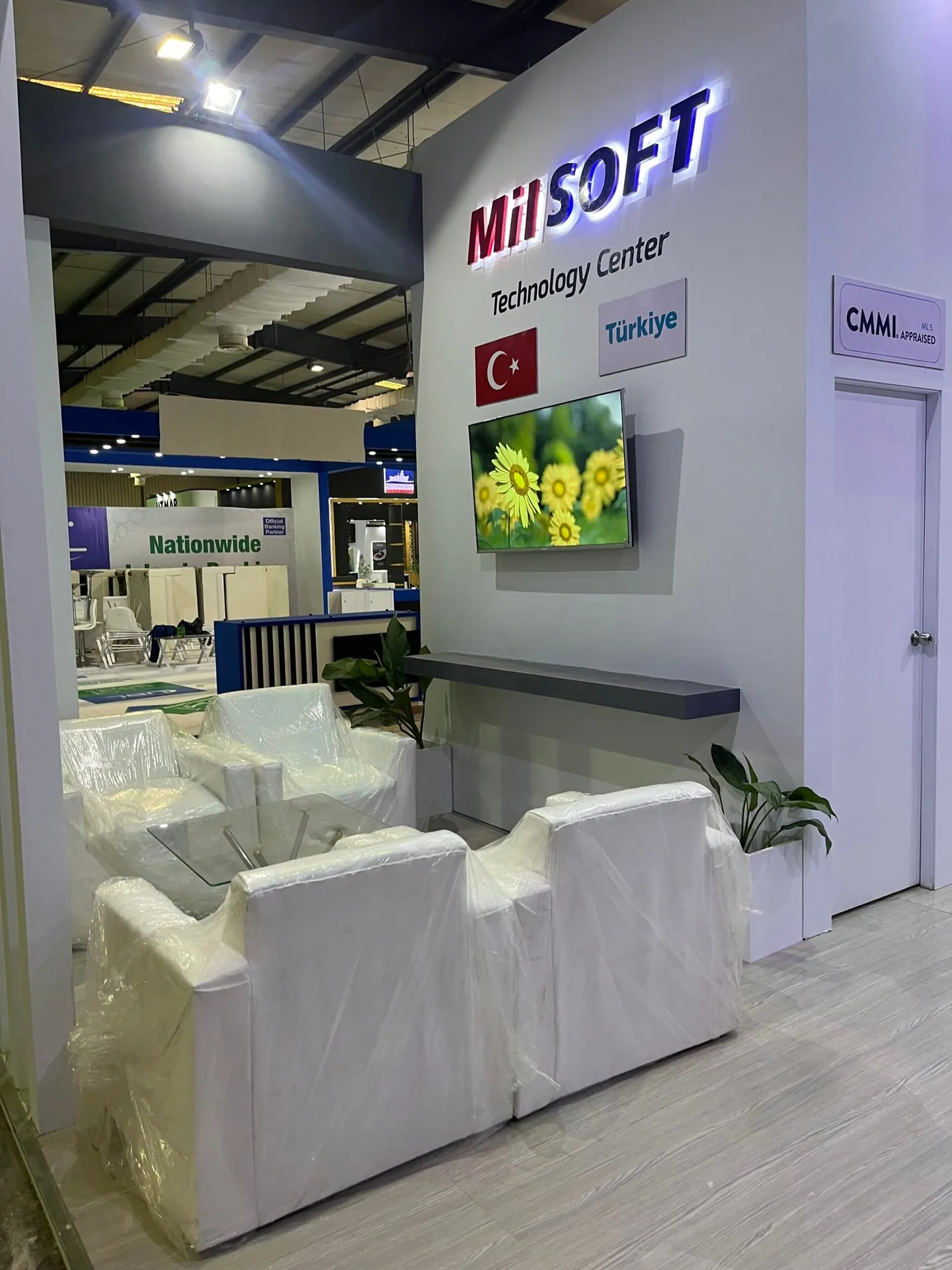 MilSOFT stand, PIMEC 2023, photo 2