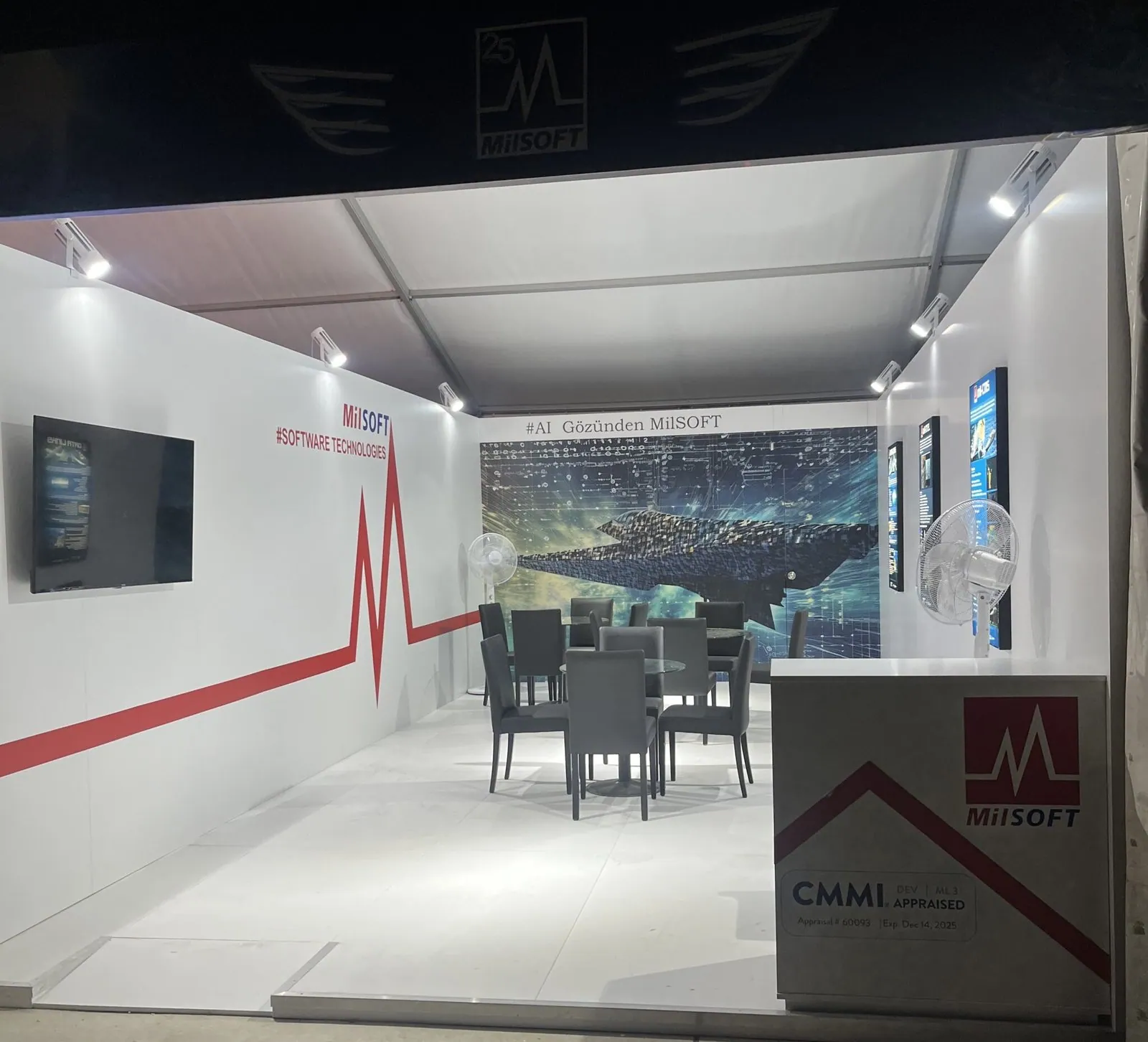 MilSOFT stand, TEKNOFEST 2023