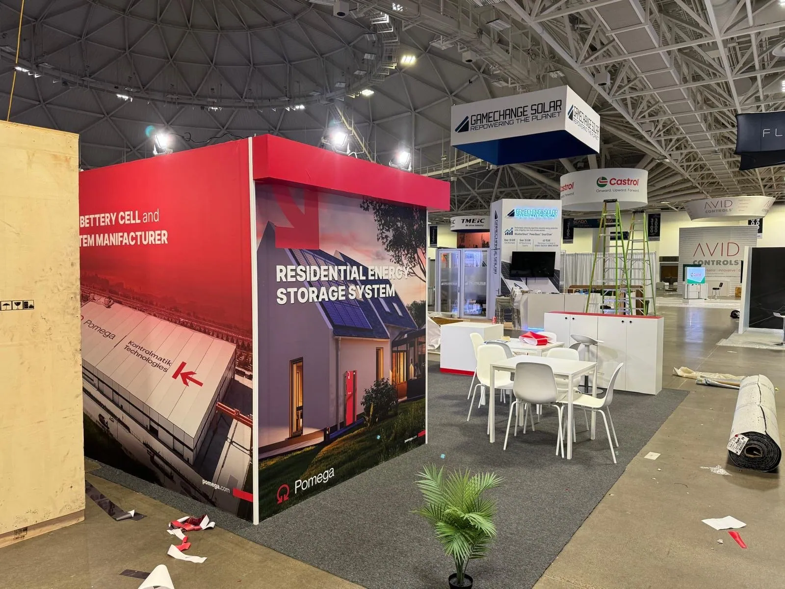 Pomega Enerji stand, CLEANPOWER 2024, photo 2