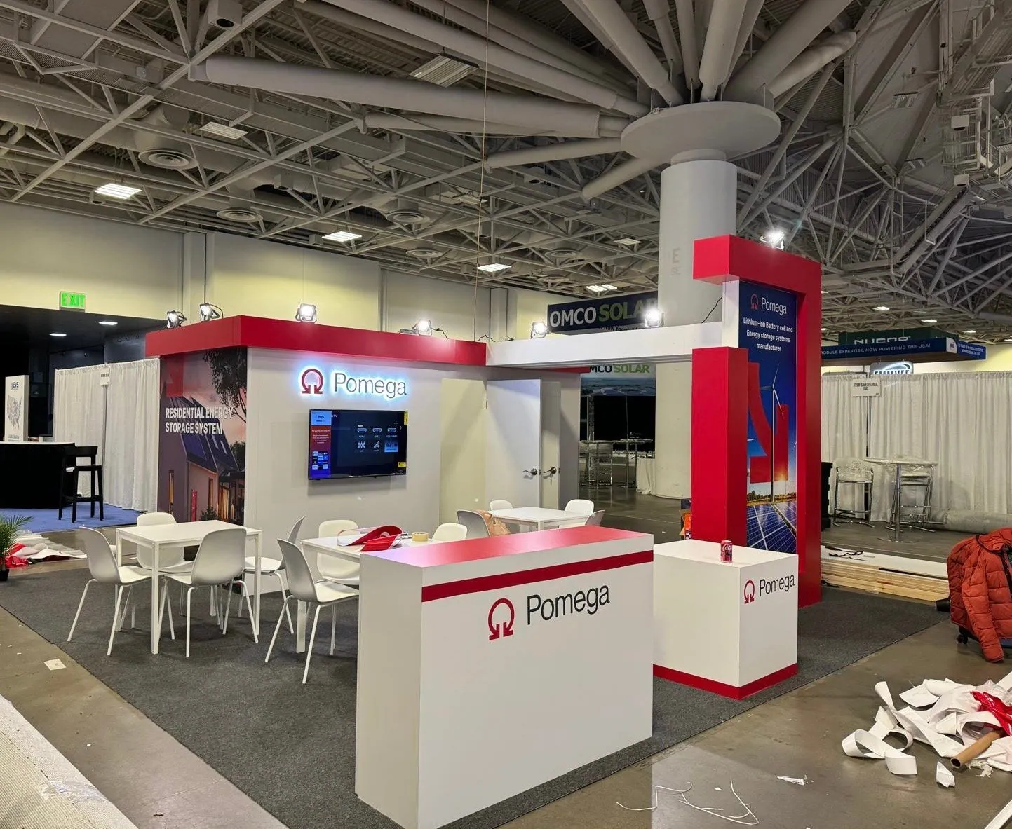 Pomega Enerji stand, CLEANPOWER 2024, photo 3
