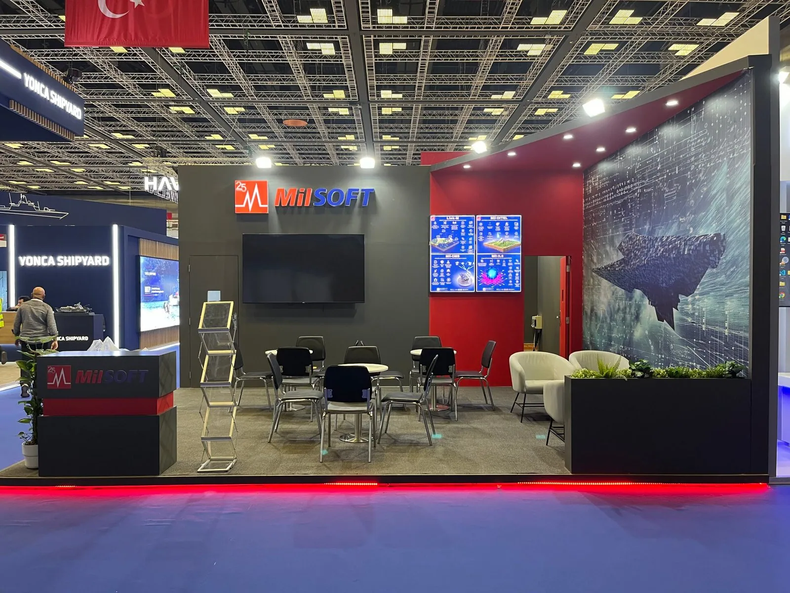 MilSOFT stand, DIMDEX 2024, photo 2