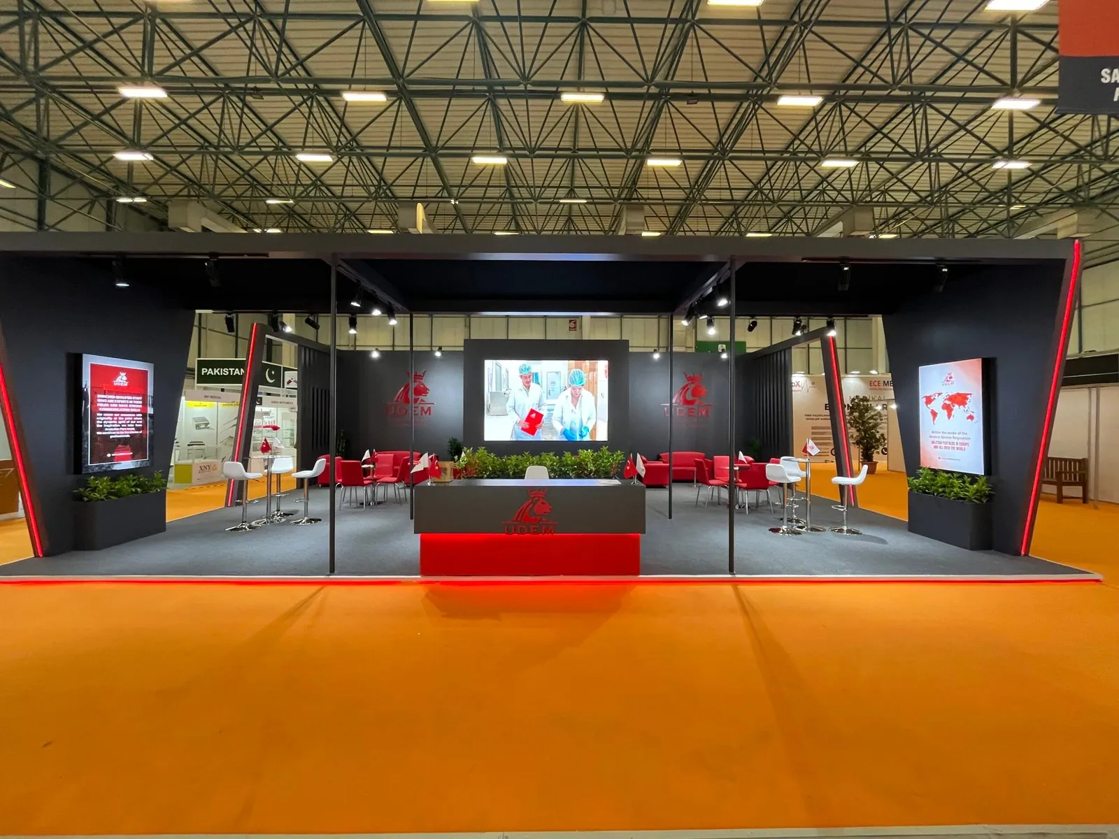 UDEM stand, Expomed 2024, photo 2