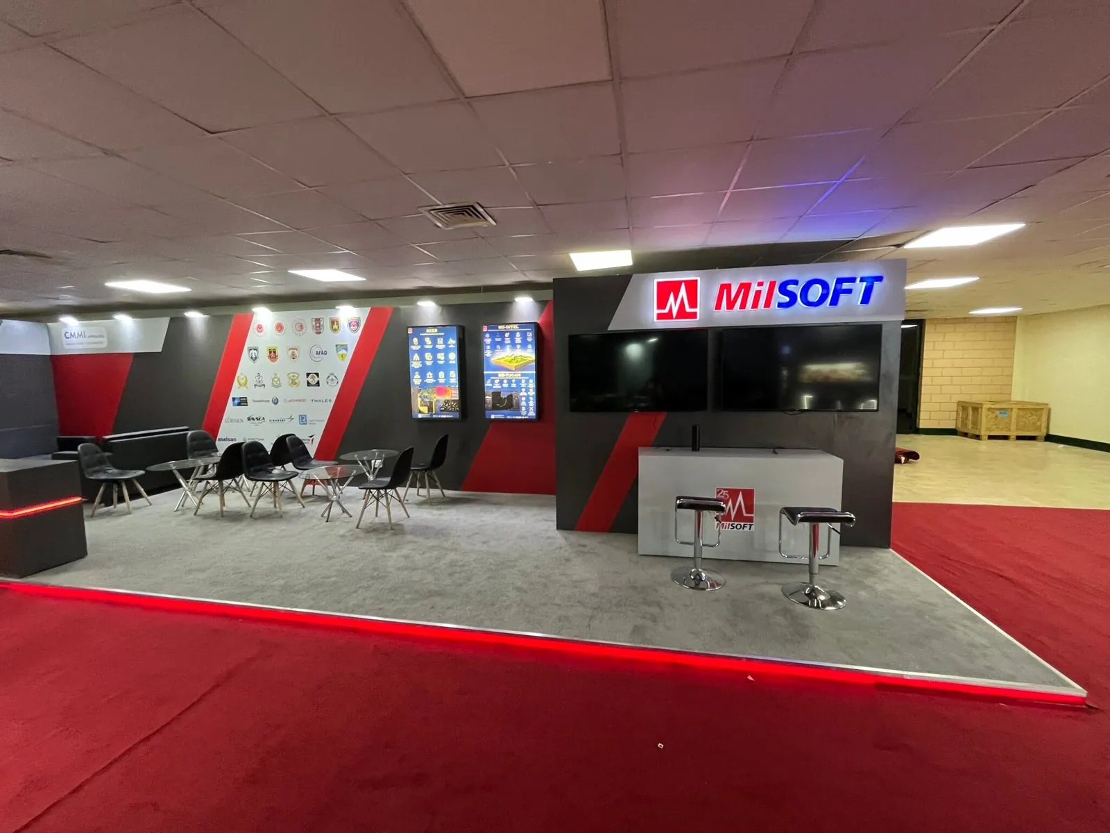 MilSOFT stand, IDEAS 2024