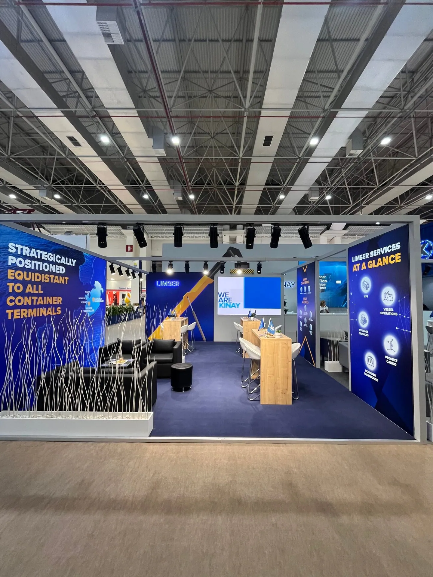 Kınay Lojistik stand, LOGISTECH 2024, photo 2