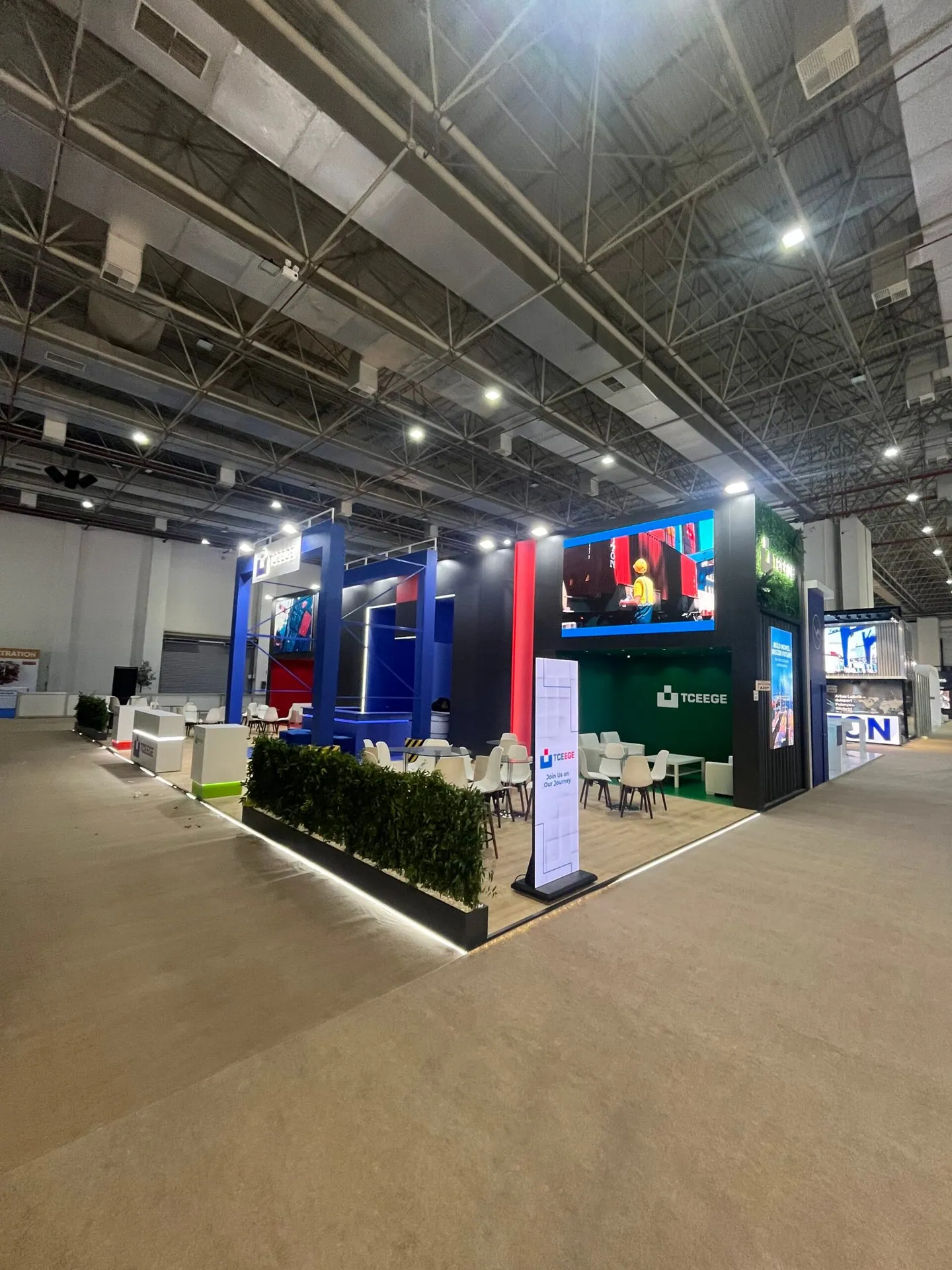 TCEEGE stand, LOGISTECH 2024