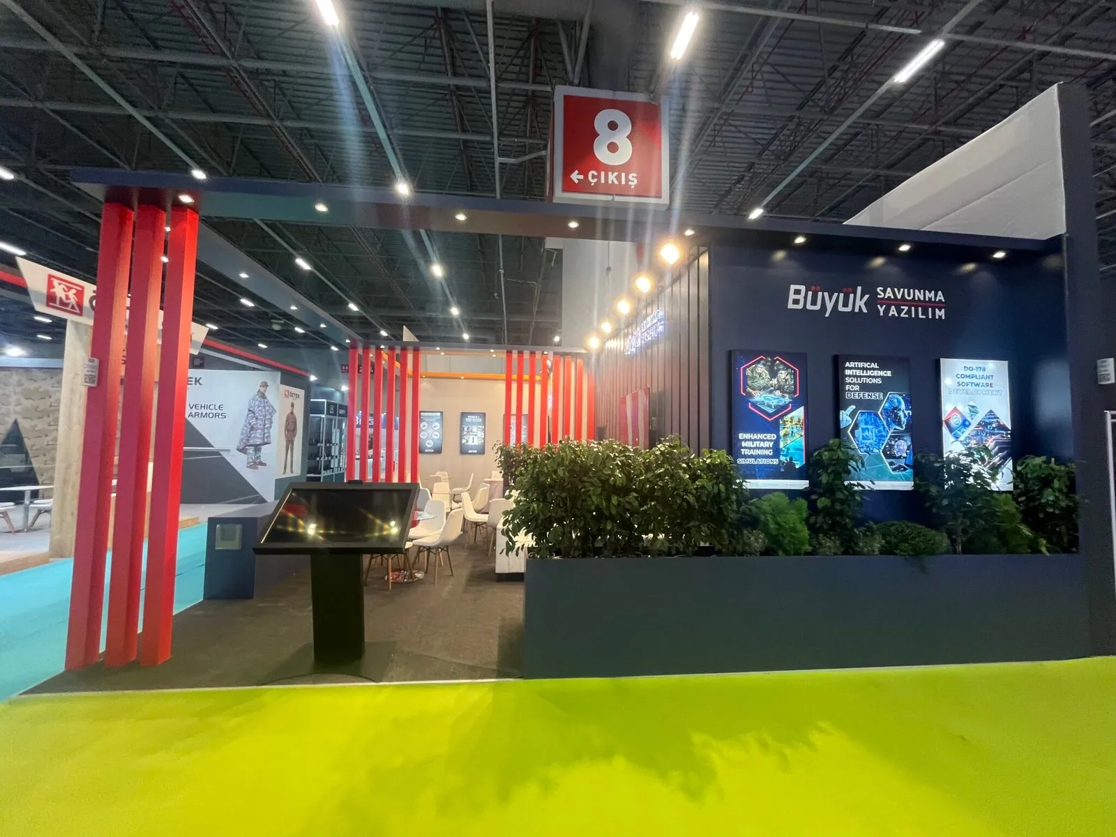 Büyük Savunma – Aeros Havacılık stand, SAHA EXPO 2024