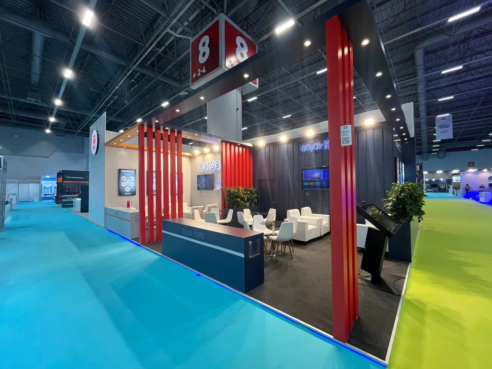 Büyük Savunma – Aeros Havacılık stand, SAHA EXPO 2024, photo 4