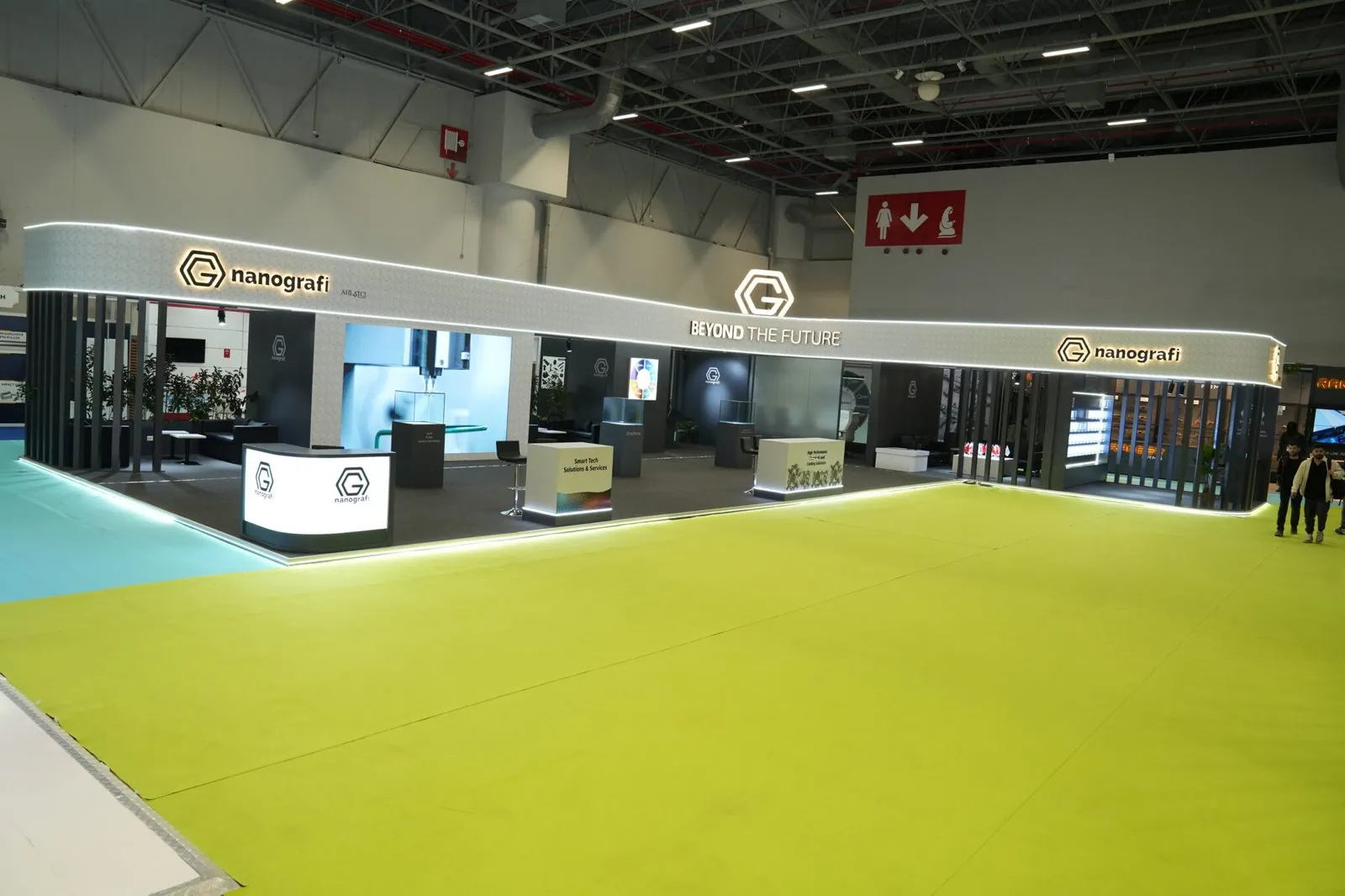 Nanografi stand, SAHA EXPO 2024, photo 2