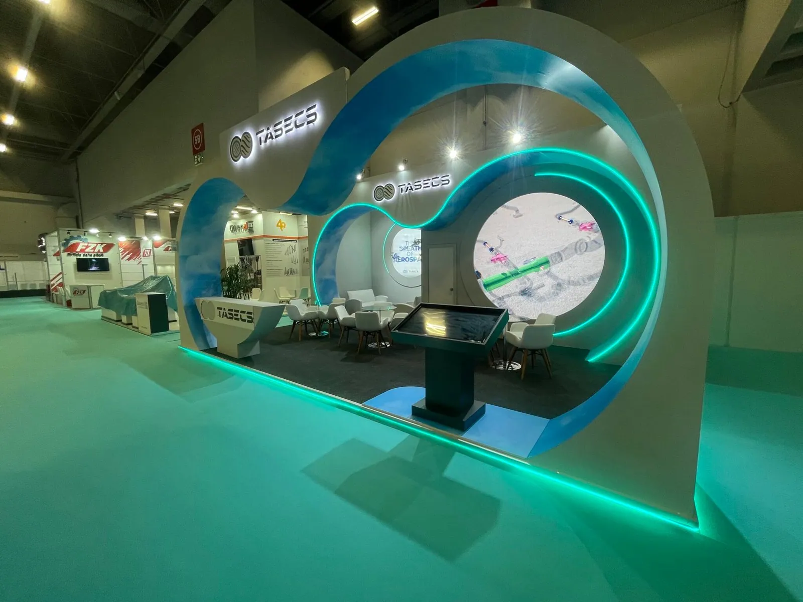 TASECS stand, SAHA EXPO 2024, photo 3
