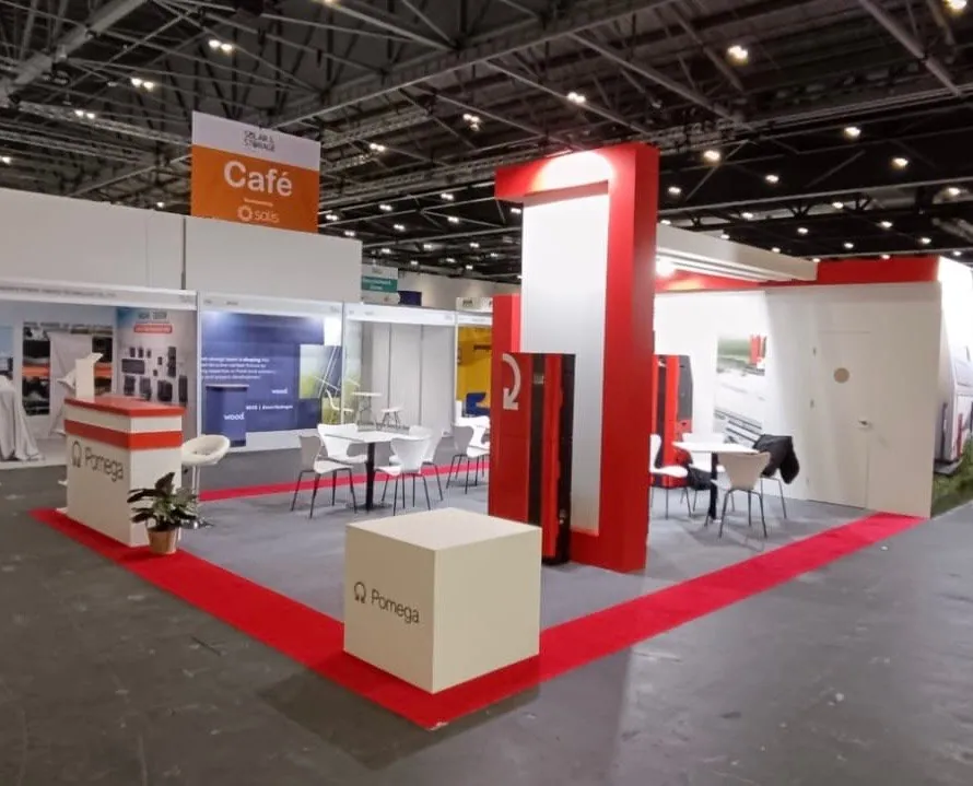 Pomega Enerji stand, Solar & Storage Live 2024, photo 2