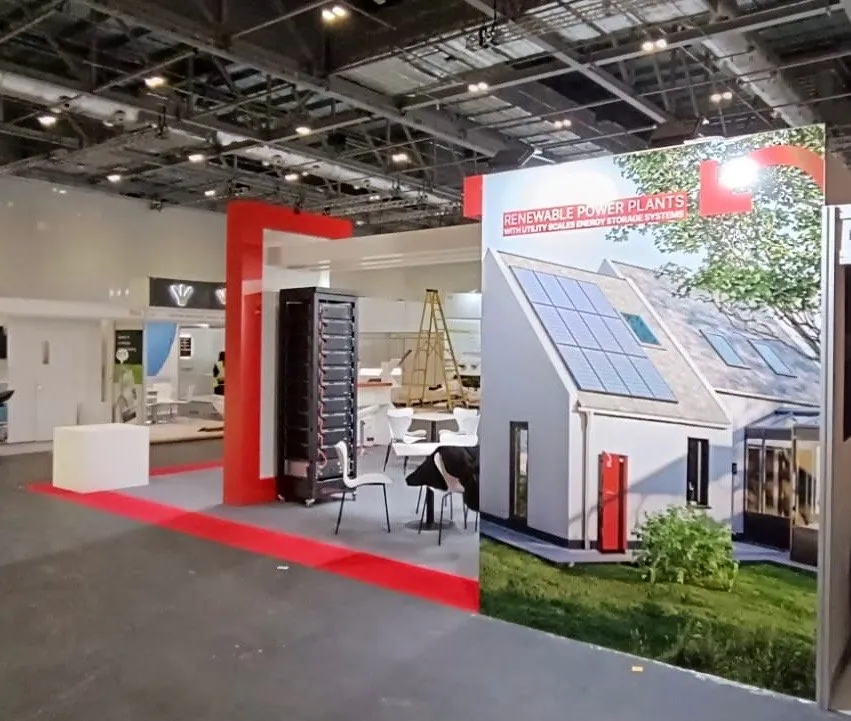 Pomega Enerji stand, Solar & Storage Live 2024, photo 3