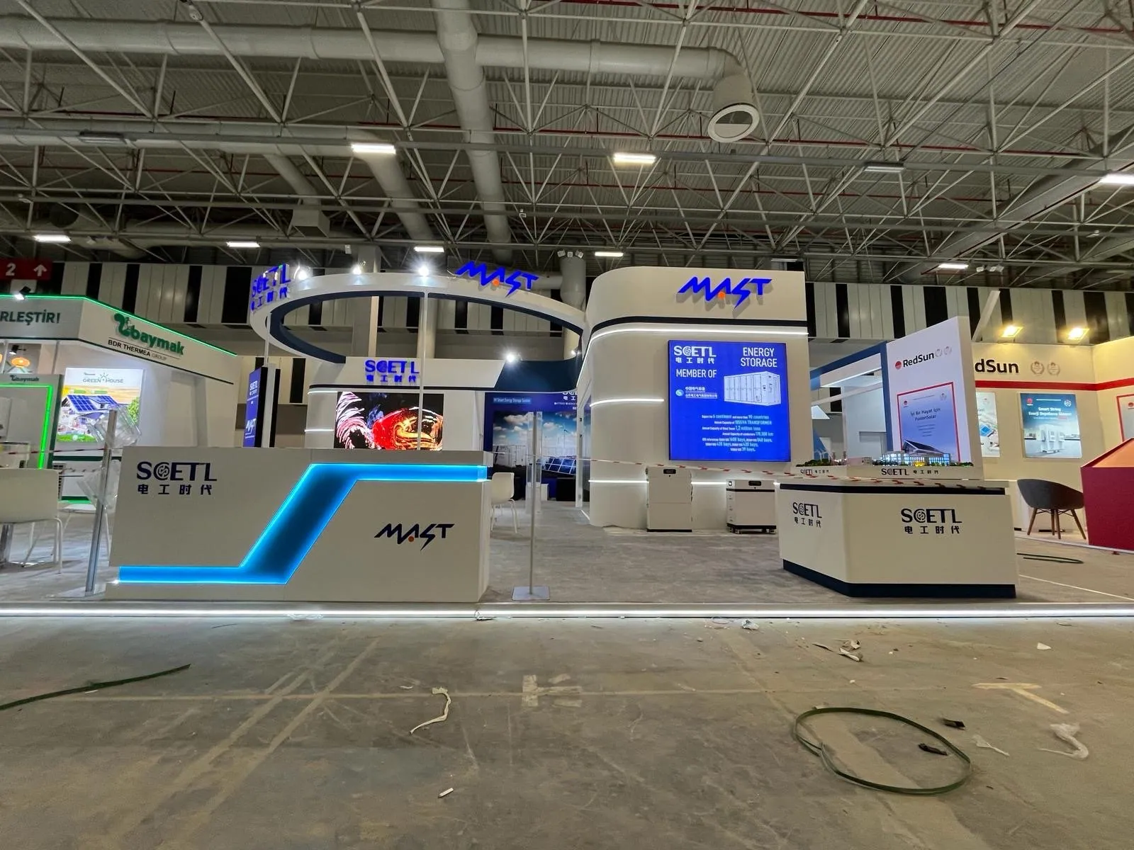 Mast Enerji stand, Solarex 2024, photo 2