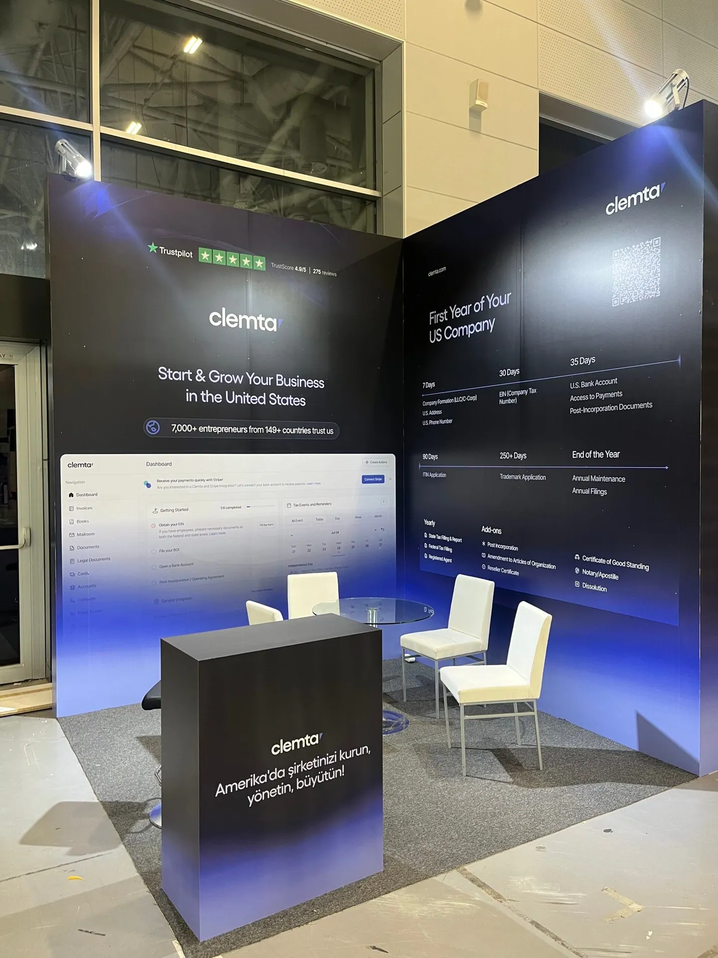 Clemta stand, WORLDEF 2024