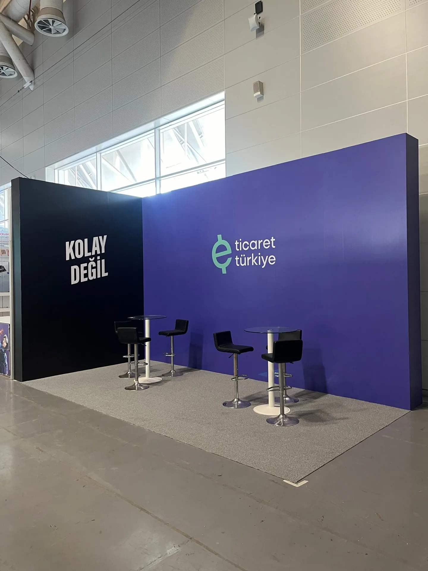 Kolay Değil stand, WORLDEF 2024