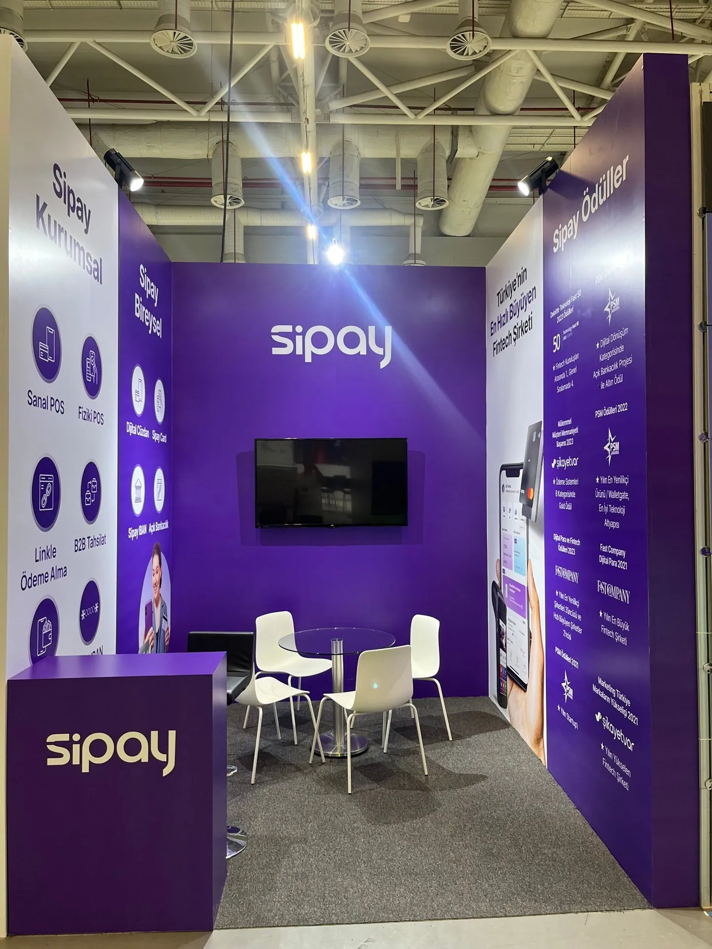 Sipay stand, WORLDEF 2024