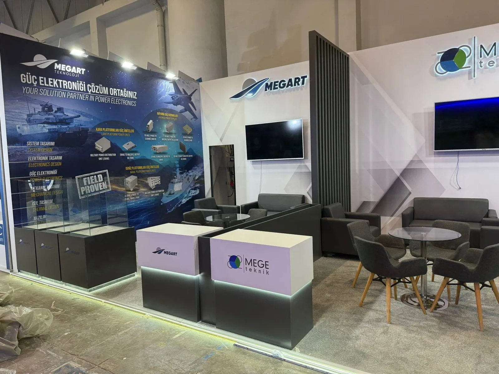 Mege – Megart stand, IDEF 2025
