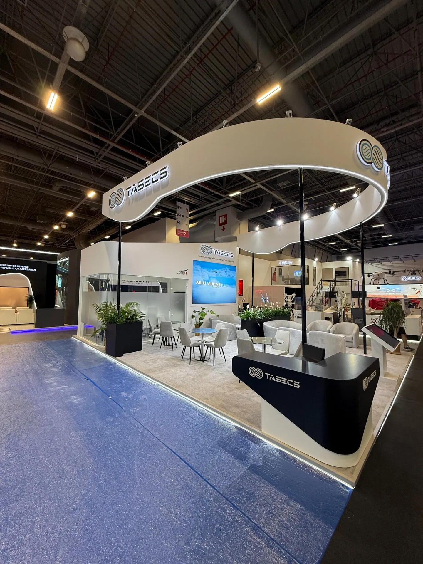 TASECS stand, IDEF 2025