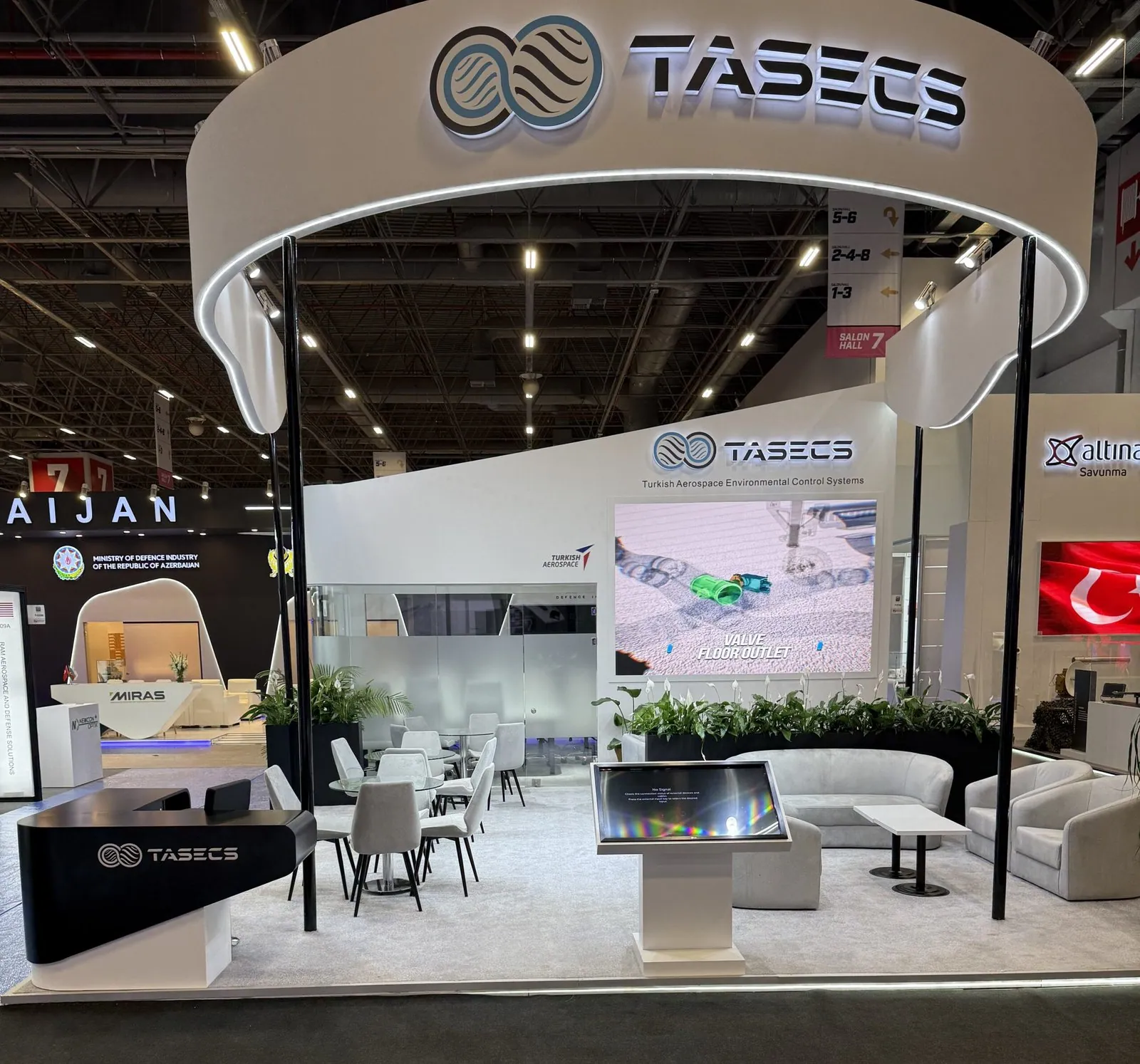 TASECS stand, IDEF 2025, photo 2