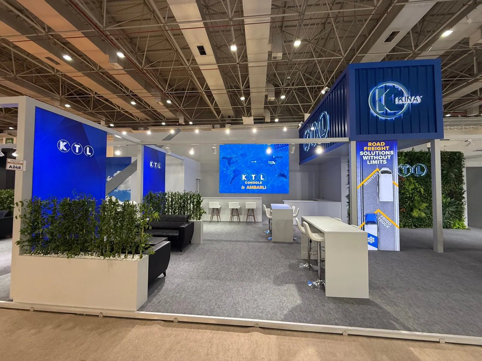 Kınay Lojistik stand, LOGISTECH 2025, photo 3