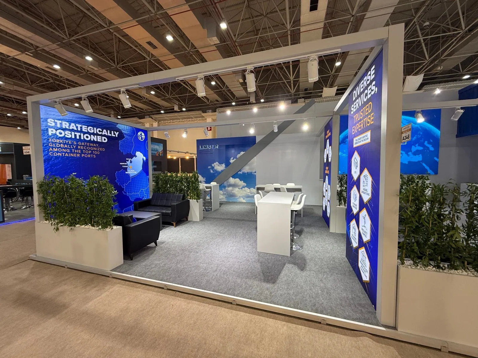 Kınay Lojistik stand, LOGISTECH 2025, photo 4