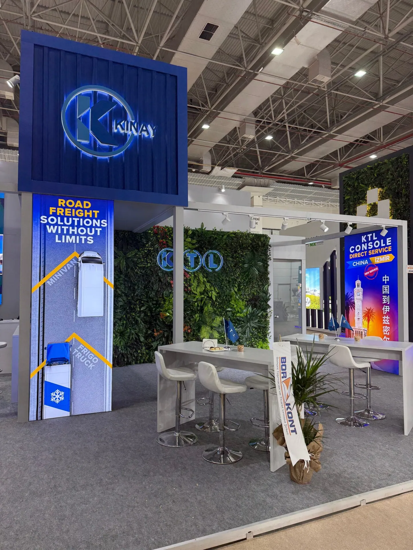 Kınay Lojistik stand, LOGISTECH 2025, photo 7