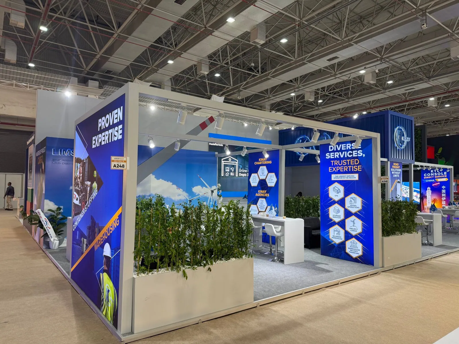 Kınay Lojistik stand, LOGISTECH 2025, photo 8