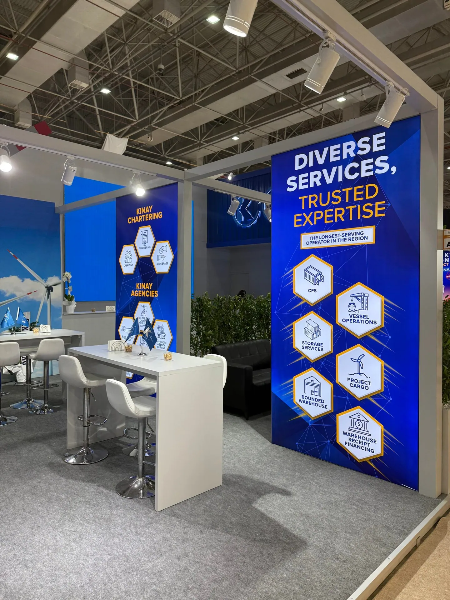 Kınay Lojistik stand, LOGISTECH 2025, photo 10
