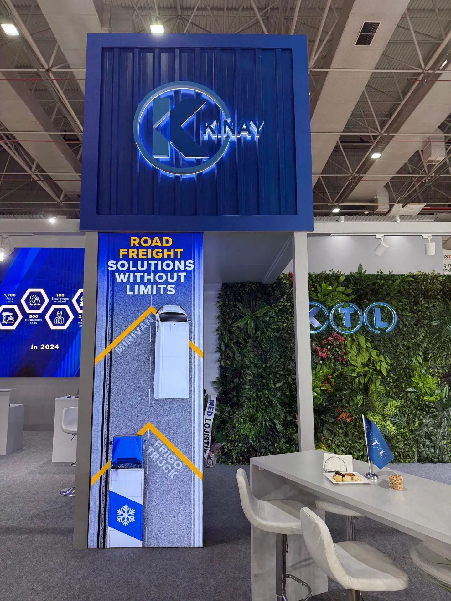 Kınay Lojistik stand, LOGISTECH 2025, photo 11
