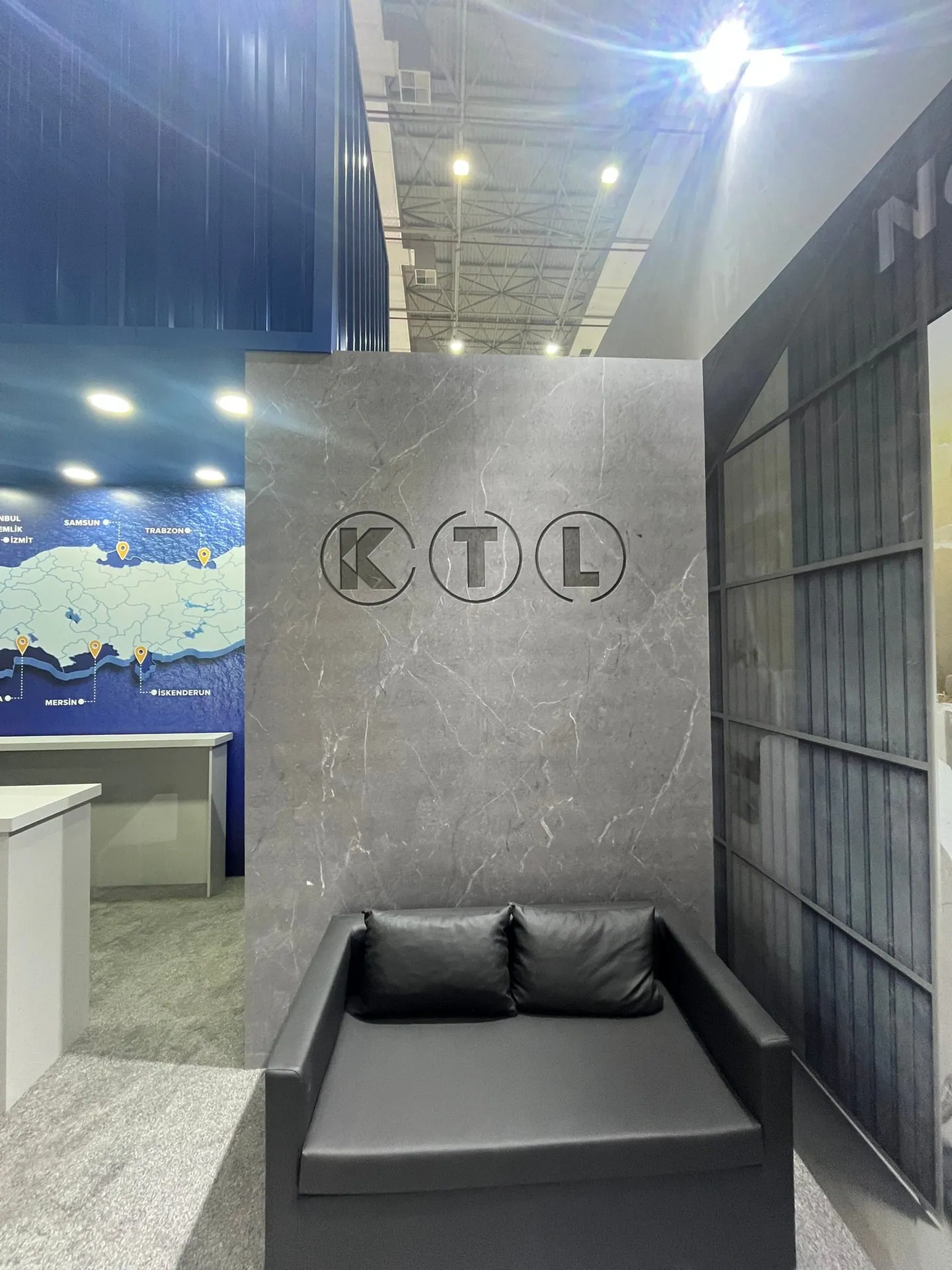 Kınay Lojistik stand, Marble İzmir 2025, photo 4