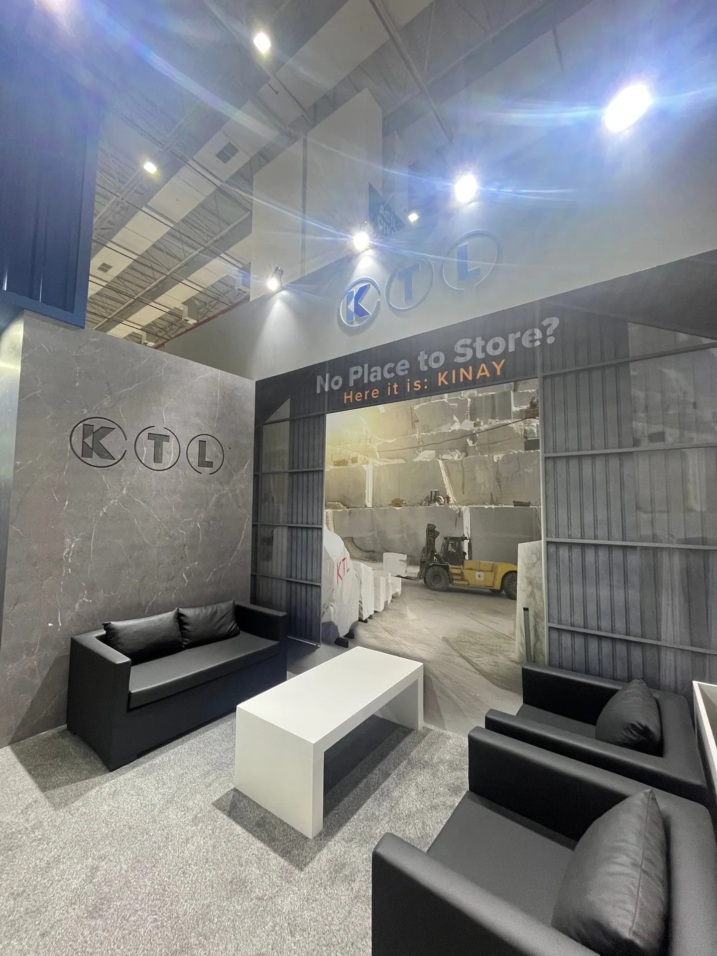 Kınay Lojistik stand, Marble İzmir 2025, photo 5