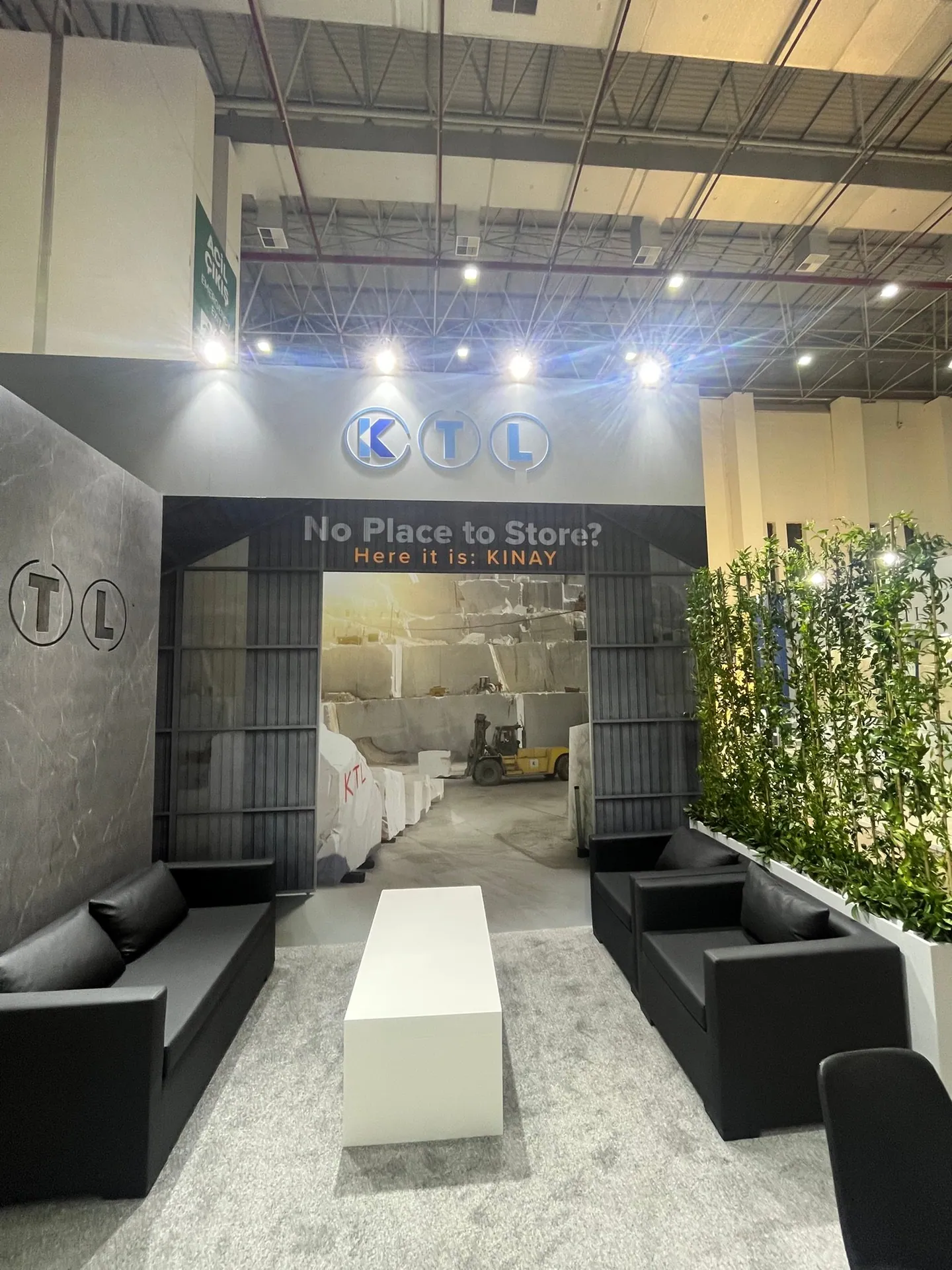 Kınay Lojistik stand, Marble İzmir 2025, photo 7