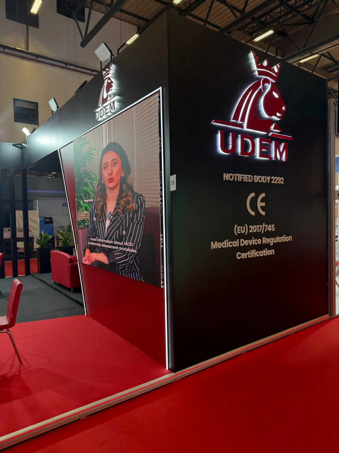 UDEM stand, Expomed 2026, photo 3
