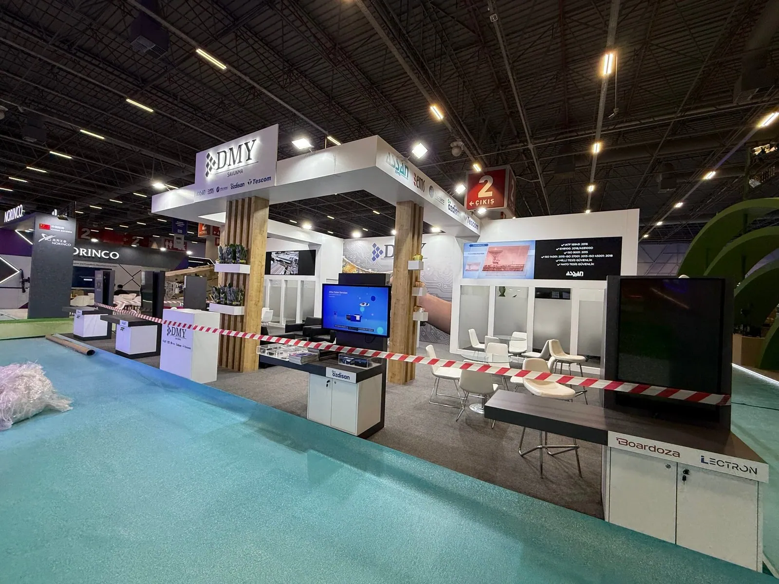 DMY Savunma stand, SAHA EXPO 2026
