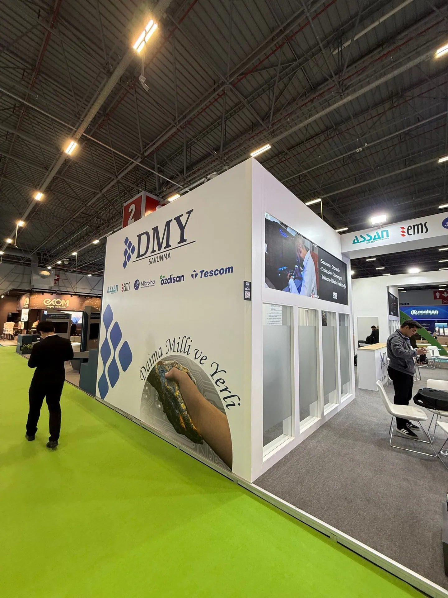 DMY Savunma stand, SAHA EXPO 2026, photo 4