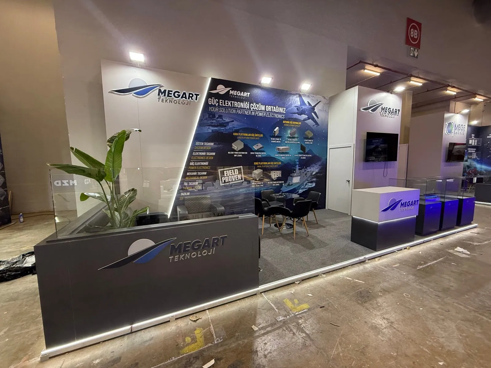 Megart Teknoloji stand, SAHA EXPO 2026, photo 2