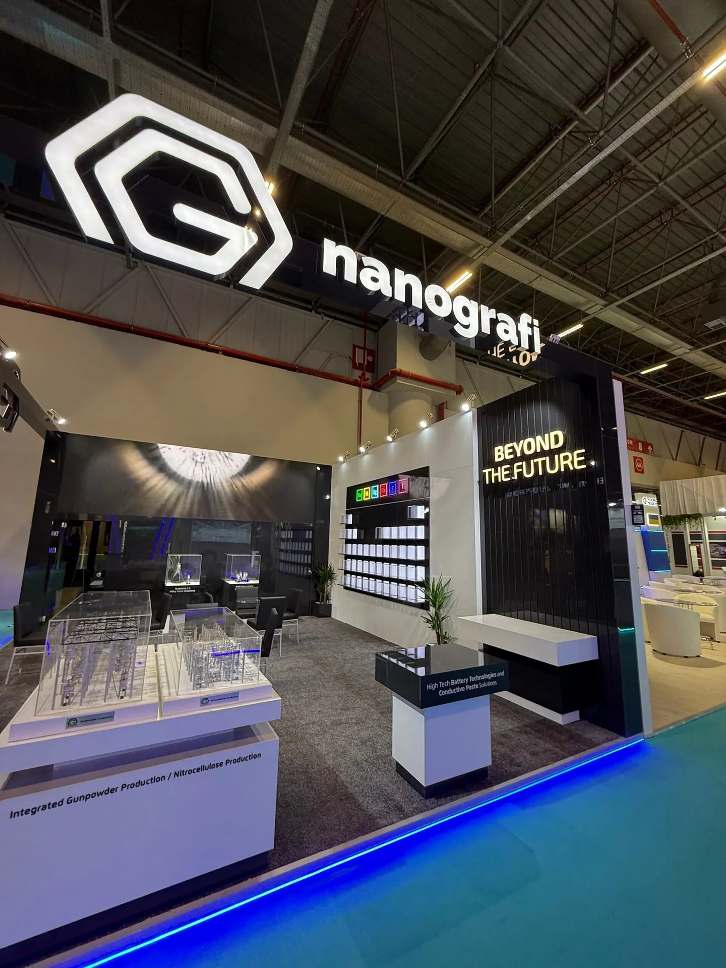 Nanografi stand, SAHA EXPO 2026