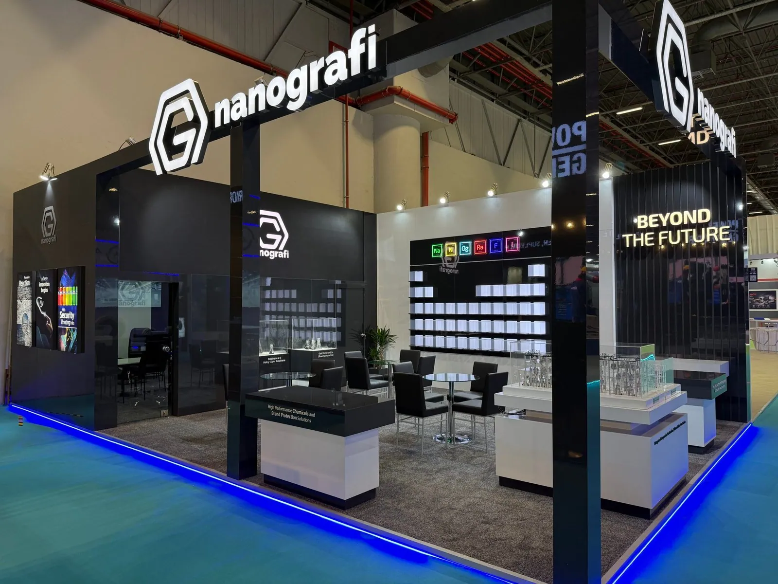 Nanografi stand, SAHA EXPO 2026