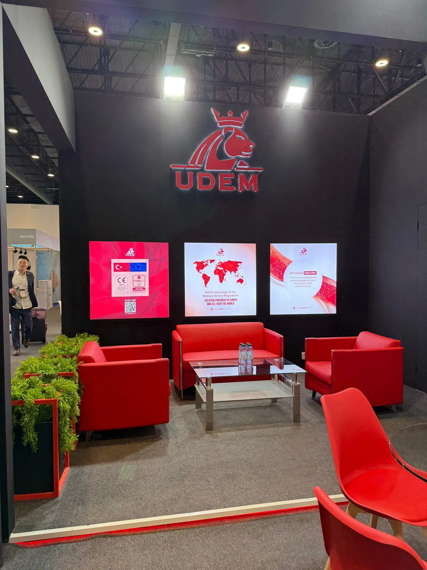UDEM stand, WHX Dubai 2026