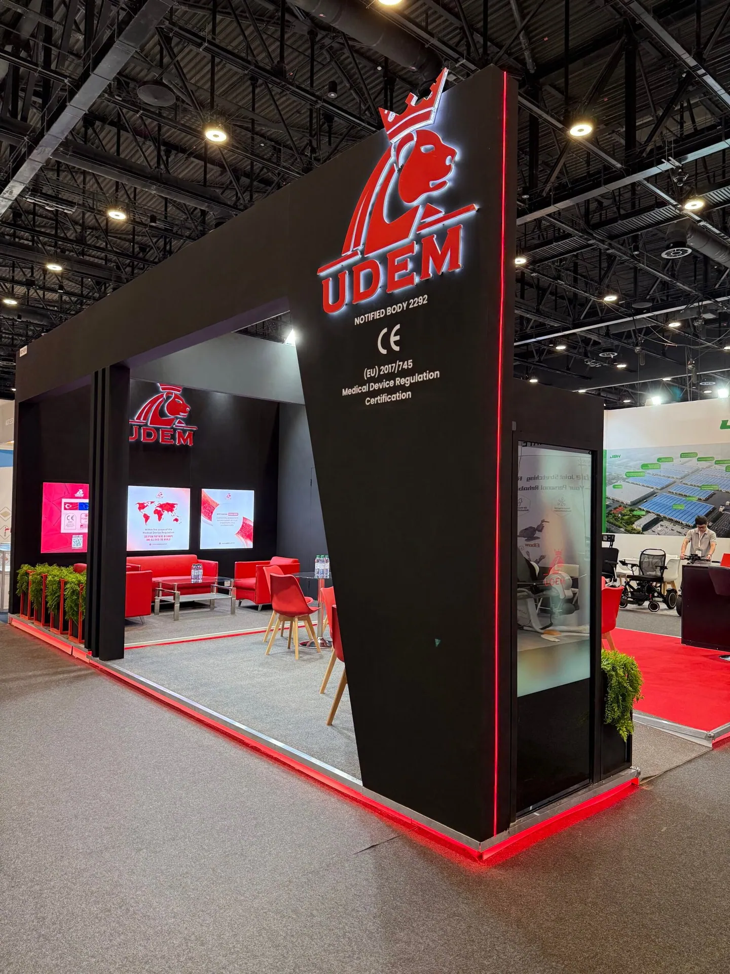 UDEM stand, WHX Dubai 2026, photo 4